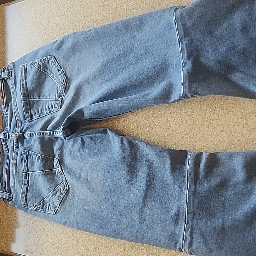 Shyanne Super Flare Distressed Western Jeans Size 28 - Picture 7 of 15